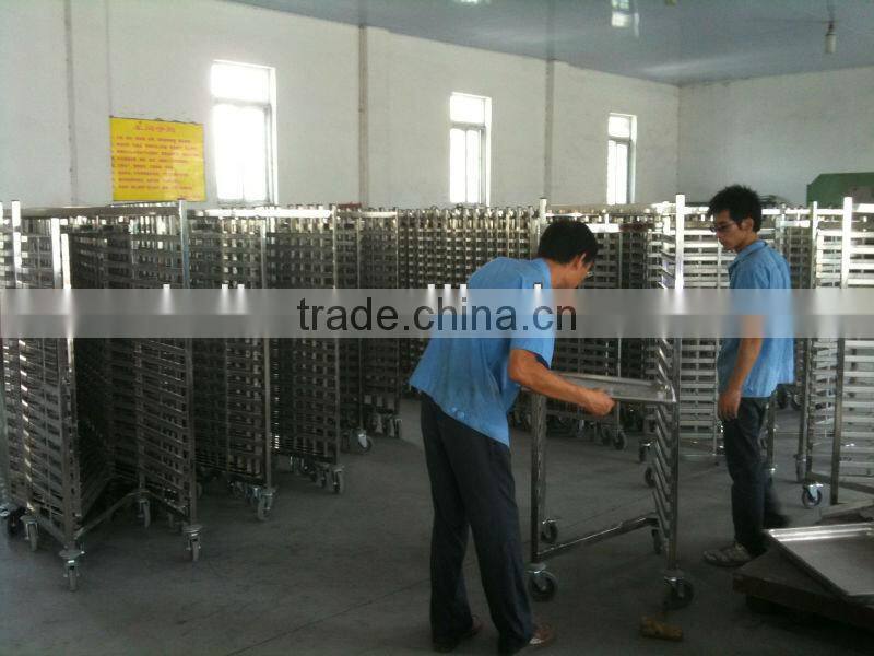 kitchen stainless steel trolley