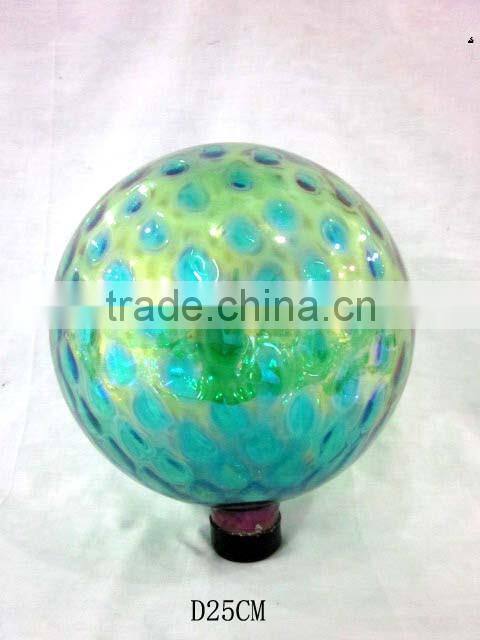 25cm solid color glass ball