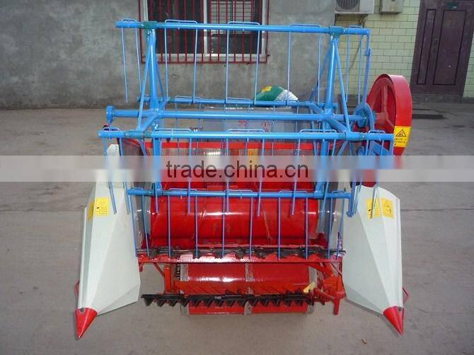 paddy mini combine harvester