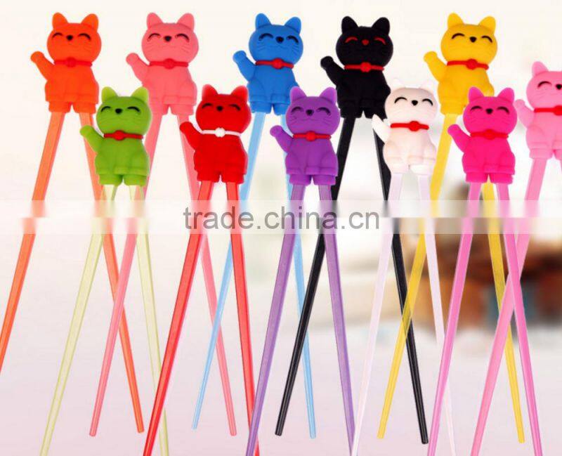 Unique training chopstick helper by FDA silicone