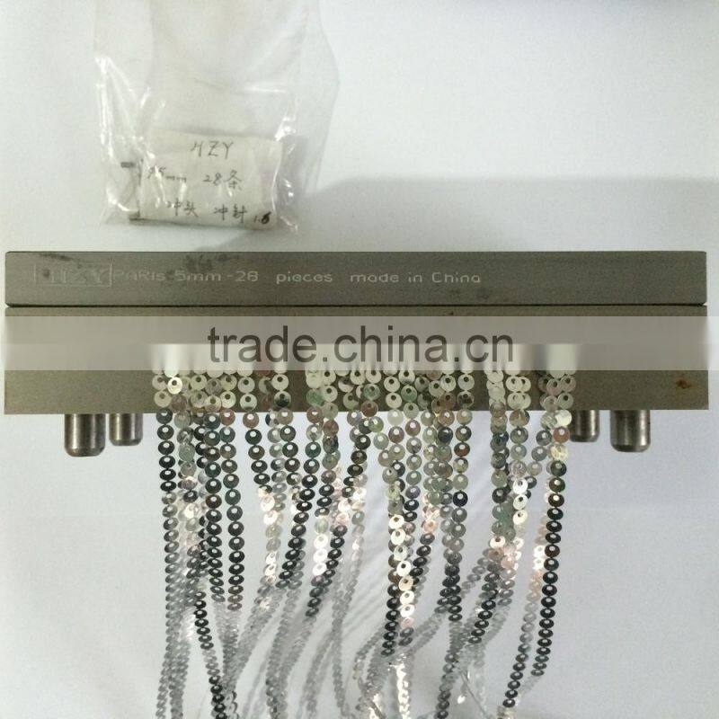 sequins punching machine spangle punching machine