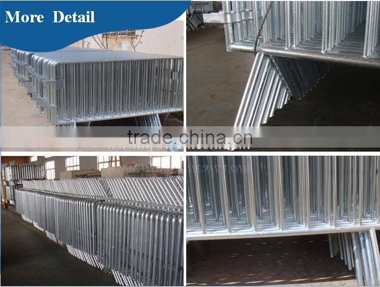 Guangzhou factory supply pedestrian barriers/crowd control fencing