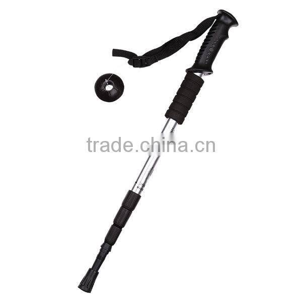 4 Sections Aluminum High Quality Lightweight Retractable Walking Stick
