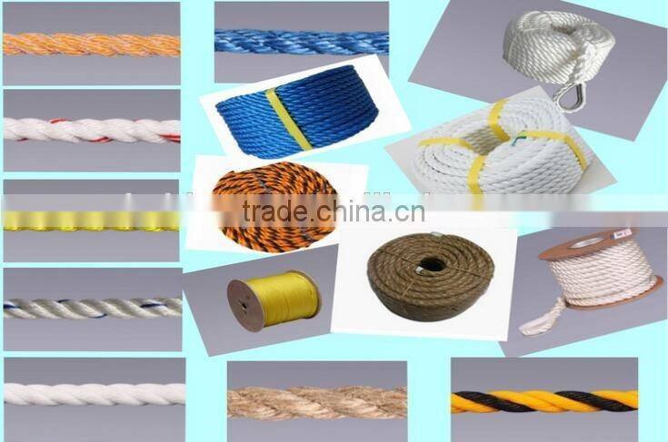 1/4 inch hollow braided polypropylene rope for for buoys, floating lines and tie downs