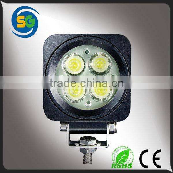 12W Auto LED work light for Heavy Equipment Vehicle use