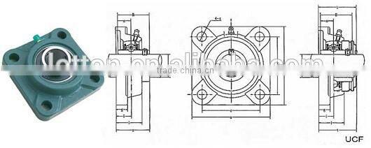 Plastic Bearing Seals Pillow Block Bearing