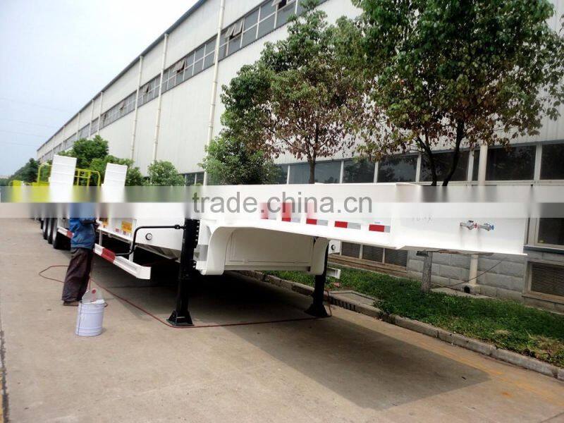 40Ton Low Loader Semi Trailers Light Loading Trailers
