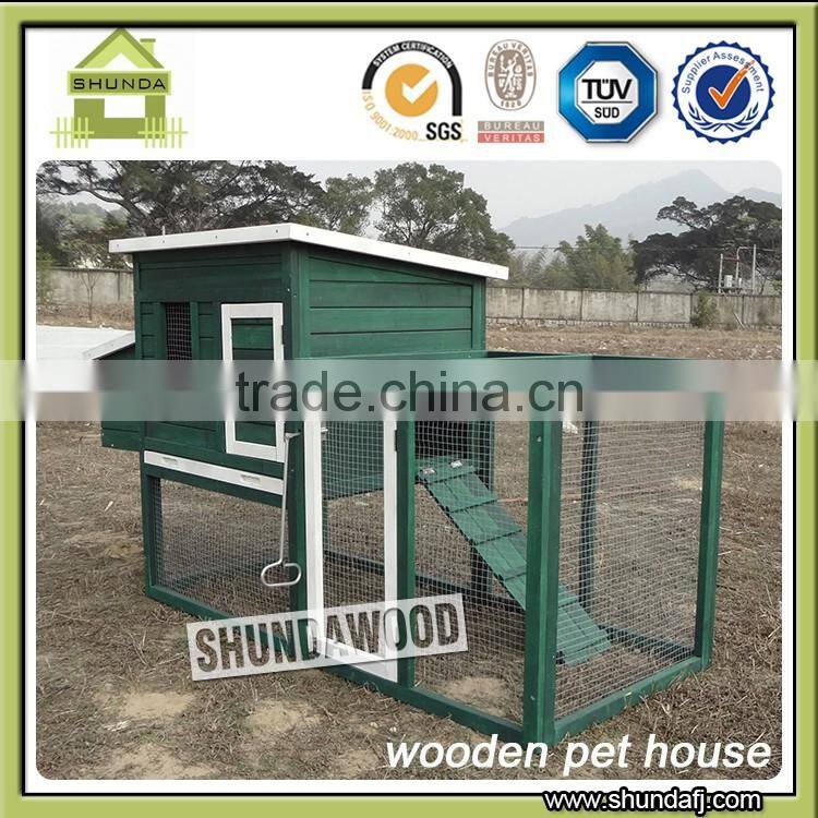 SDC011 Quality Timber Large Chicken Coop huts for Sales