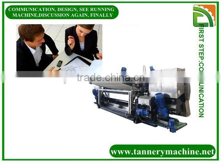 Italy quality leather splitting machine sheep cow cattle wetblue lime or dry leather splitting machine