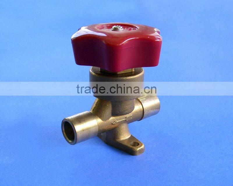 flare type welding hand valve
