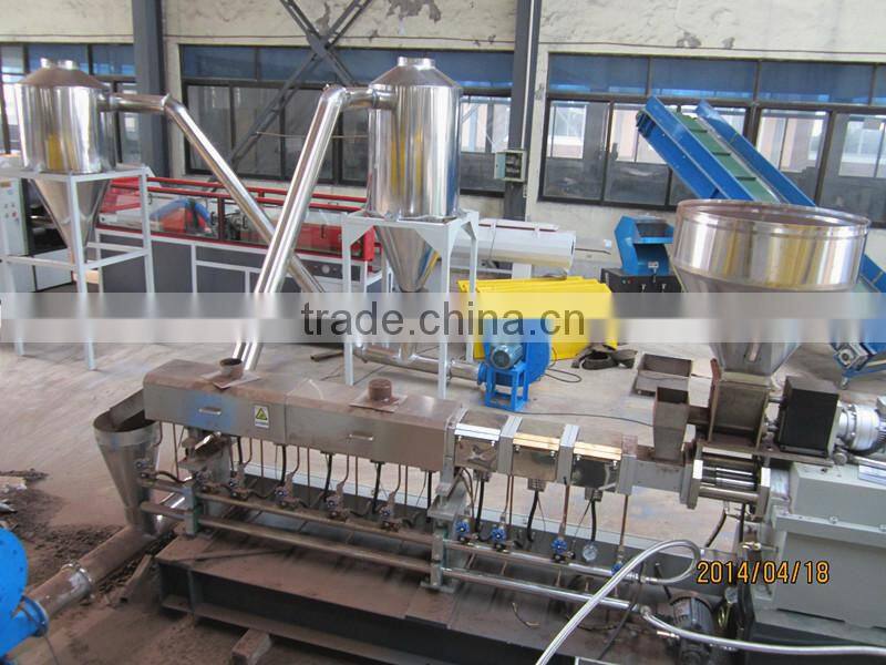 WPC wood pelletizing granulating machine line/wpc pelletizing machinery/wpc pellet machine