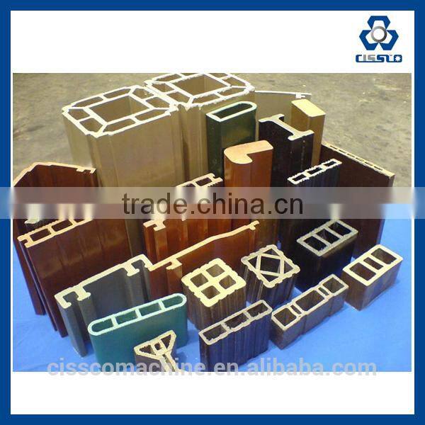 HOT SELL WOOD PLASTIC PROFILE PRODUCTION MACHINE LINE