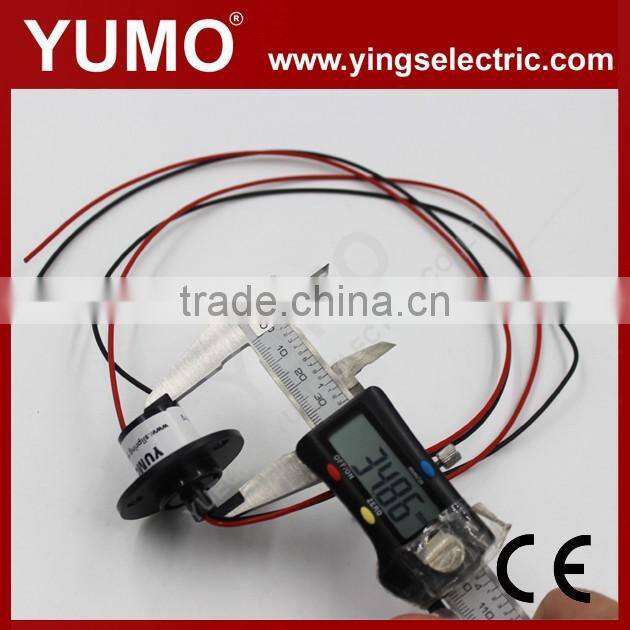 SR022-2P Slip ring 2 rings 10A per ring electrical slip ring slip ring connector alternator slip ring