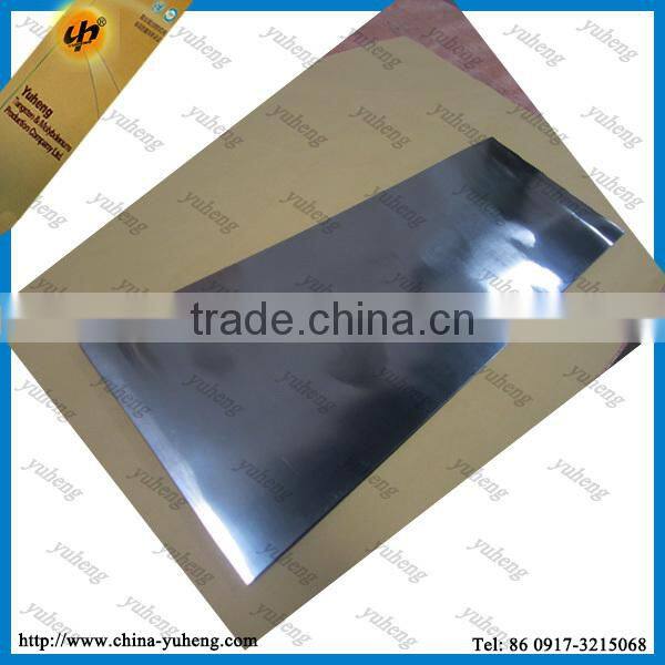 high quality 99.95% Rolled surface molybdenum plate