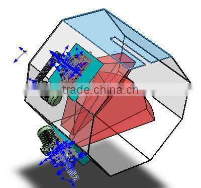 QR3710S all around shot blasting machine