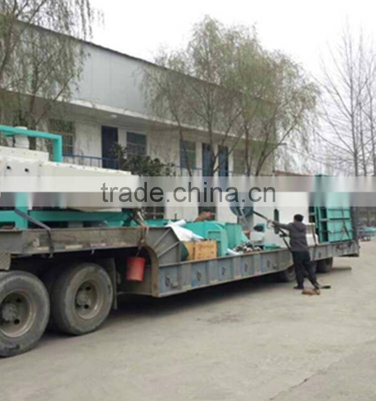 High efficiency automatic movable sunflower seed cleaning machine