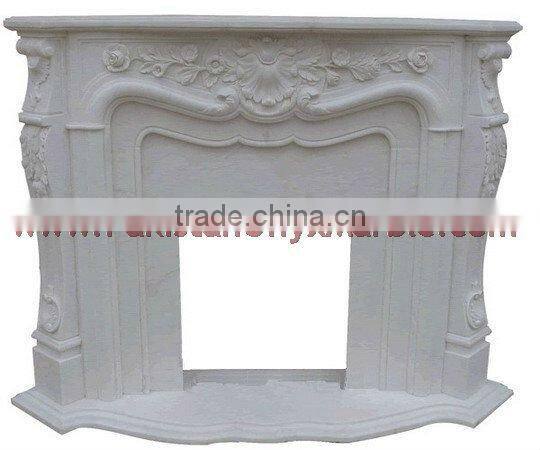 LUXURY DESIGN MARBLE CARVED FIRE PLACES