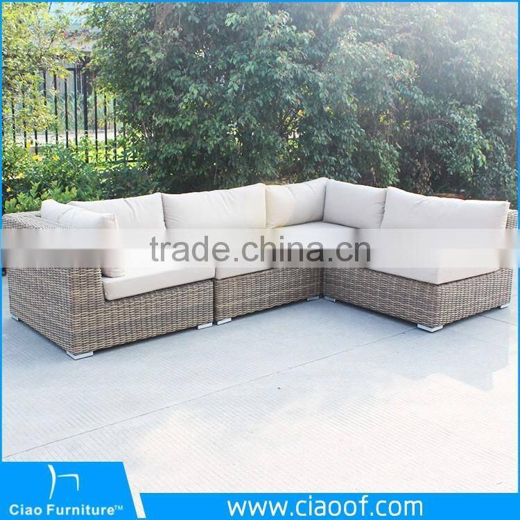 Hot Sale Hand Weave Rattan Outdoor Furniture Sofa Set