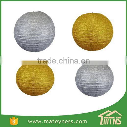 Glitter Paper Lanterns