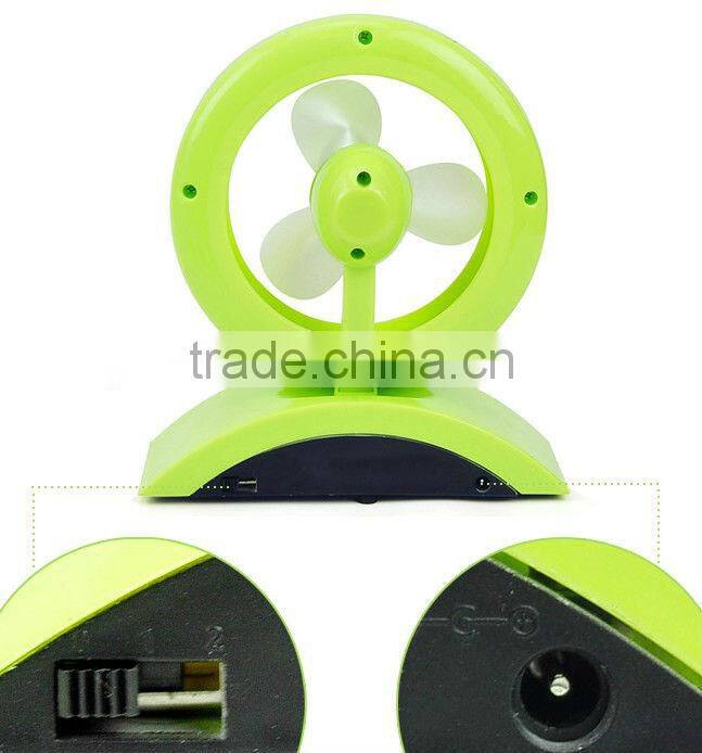 Supply Creative fashion bridge USB charging fan