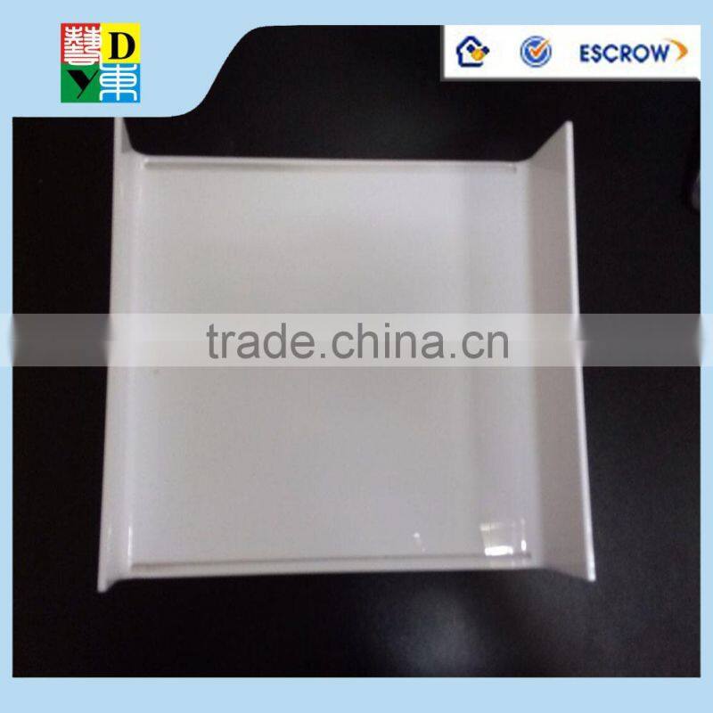 2015 modern design acrylic serving tray/rectangle acrylic tray with custom printed for hotel from China manufacturer low price