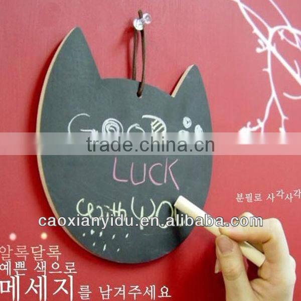 Wooden Frame MDF Chalkboard 30*40CM Siple Styler Use For Menu Or Wall Decor Good Study Tools for Kids Double Side