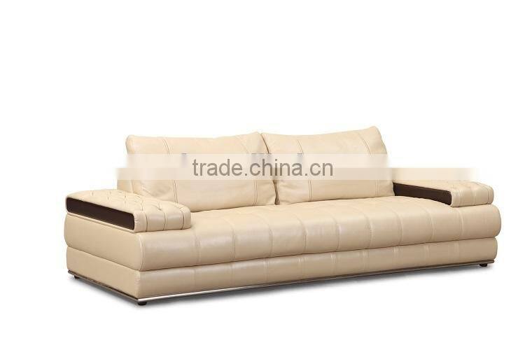 luxury home furniture brighted colored italian leather sofa set