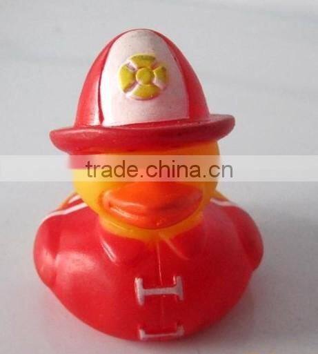 Snowman design PVC bath Christmas duck baby tub floating toy