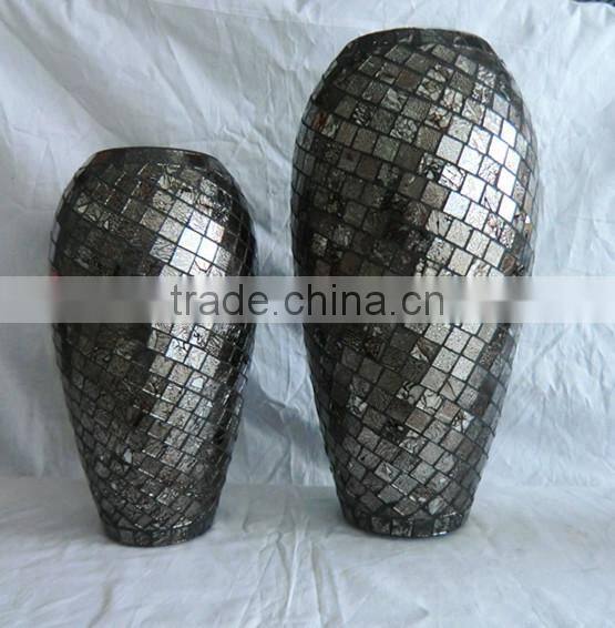 Hotel Favors Color Antique Brown Glass Vase