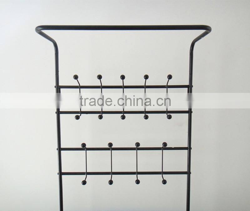 RH-4825 ENTRY WAY Hall Tree Bench Furniture Hook Hanger ORGANIZER Standing Coat Shoe clothes rack