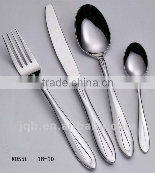 stainless steel dining cutlery set with low price and high quality