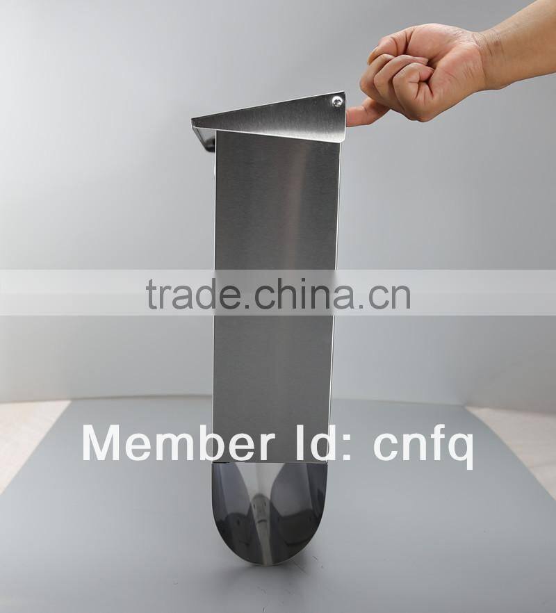 FQ-108 Simple appearence iron mailbox can wall mounted stainless steel mailbox with CE&ROHS certifications