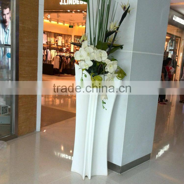 Fiberglass vases and pots