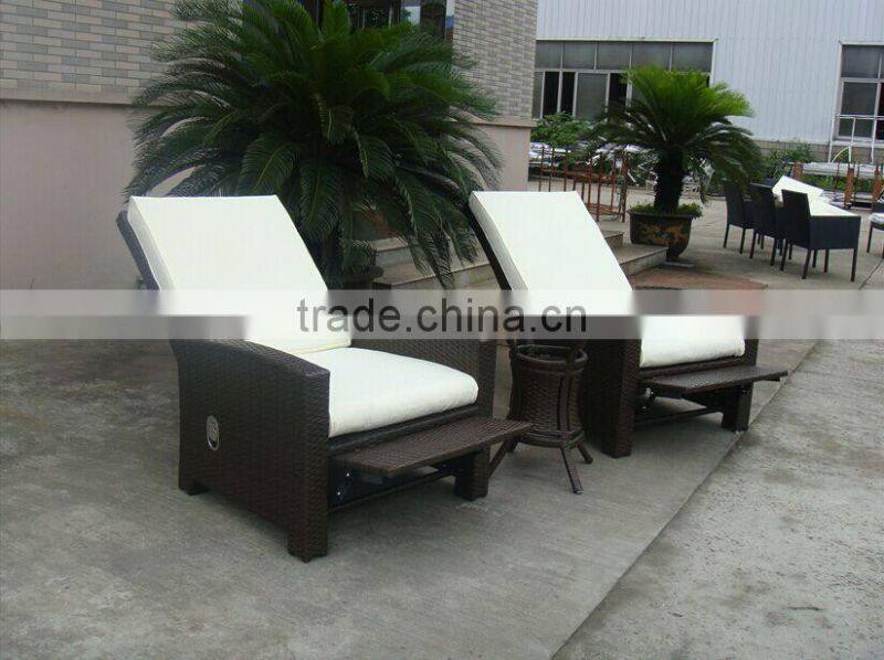 Outdoor rattan meditation chair