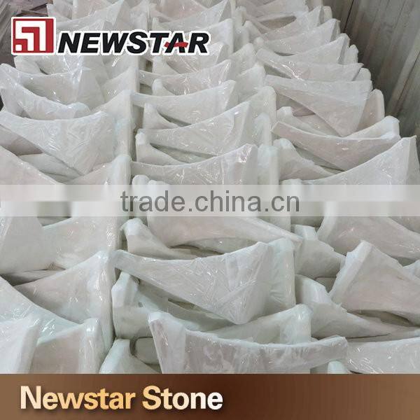 Newstar cultured marble foot rest for bathroom