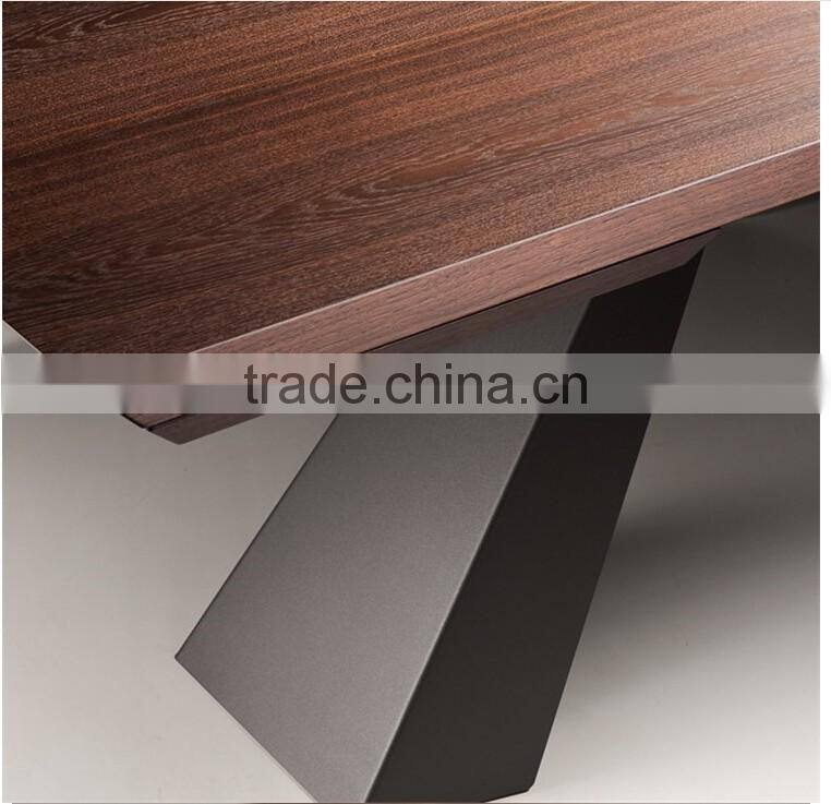 Momoda luxury Italy modern furniture 1PC customized 8-12 chairs extending dining table Dubai middle east dining room furniture