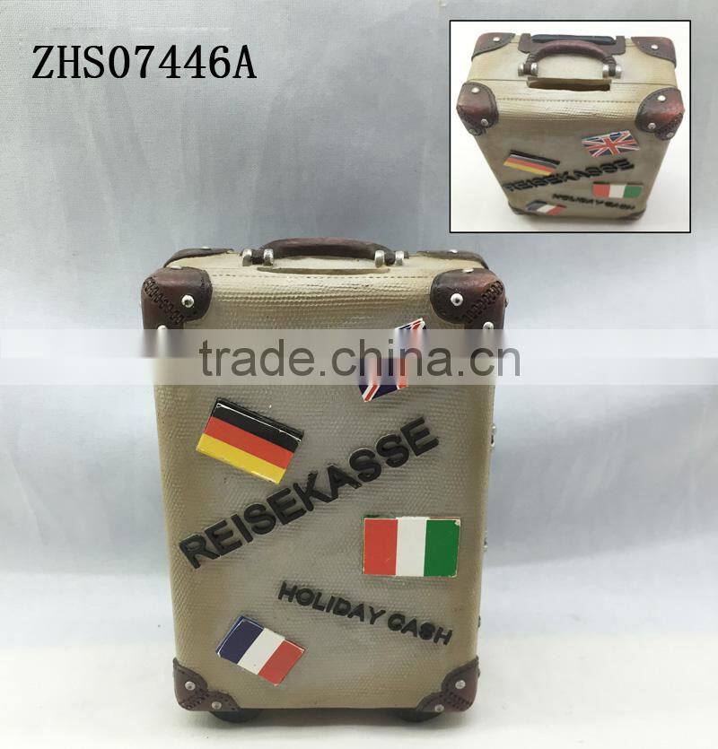 2015 Hot sale Suitcase design Money box