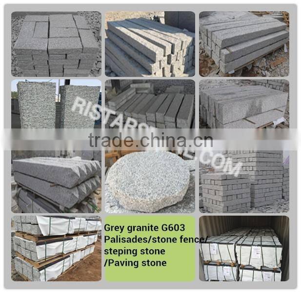 Outdoor natural granite stone stairs treads for house