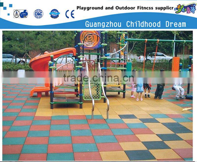 CHD-810 Soft Outdoor Playground Rubber Flooring