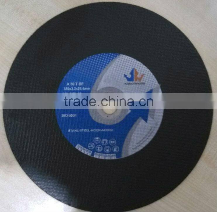 14" 350x3x25.4mm Cut off Wheel for metal