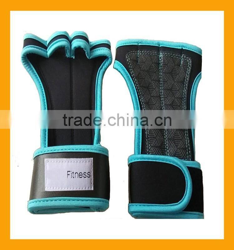 Fingerless Neoprene Gym Workout Gloves for Men&Women