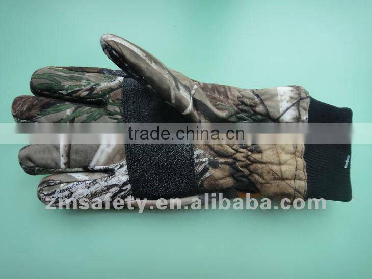 3M lining camouflage ski gloves