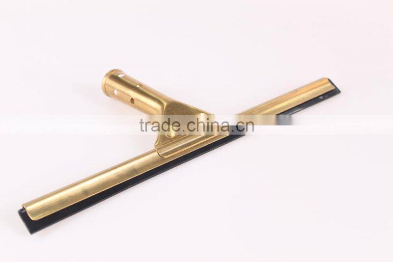 Brass window squeegee wiper