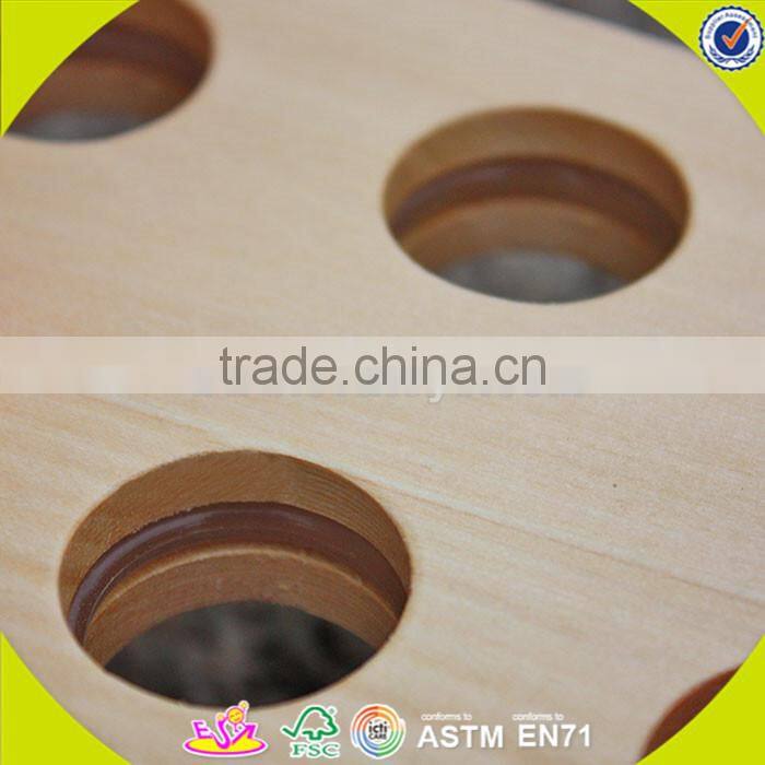 wholesale educational Wooden colorful knocking toy, intelligence knocking toy,wooden pounding bench toddler toy W11G018
