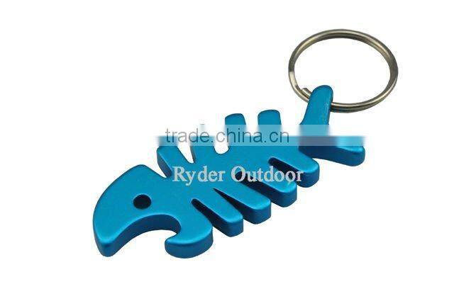 Fish Shape Bottle Opener keyring