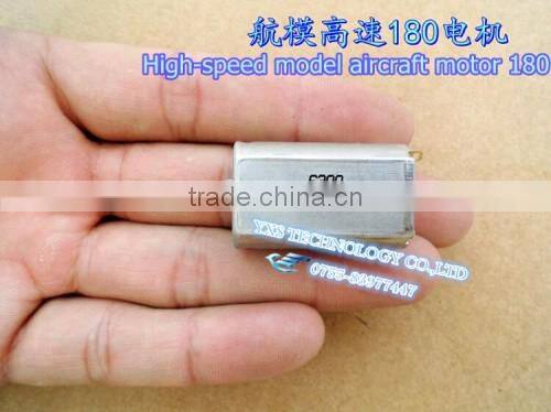 Kind shooting Model airplane High speed 180 motor 7.2 V 24000rmp 3.7 V 4.2 V Carbon Brush 180 motor In stock