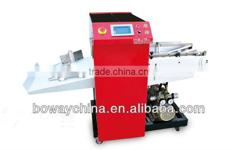 Boway service YH450S paper Automatic Pneumatic creasing machine