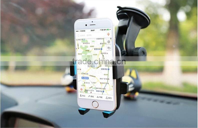 China newest plastic in car phone holder,hand phone holder for car