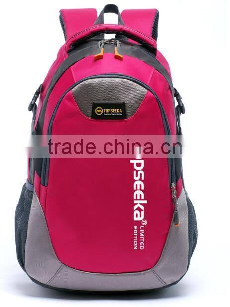 2015 Outdoor Backpack High School Backpack Bags for Kids/Teenagers/Girls