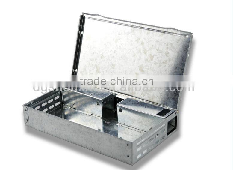 Galvanized steel living mouse trap for easy catch SX-5003